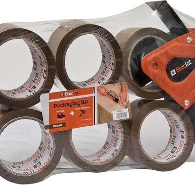 Packing Tape (6-Roll Pack)